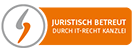 inline filename Logo Juristisch betreut durch IT Recht Kanzlei 